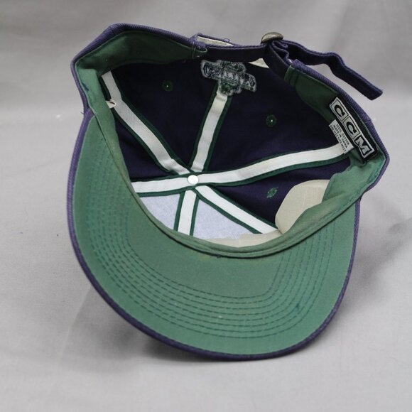 Seattle Thunderbirds Hat (VTG) - CCM Hockey Arch Script - Adult Strapback - Picture 8 of 9